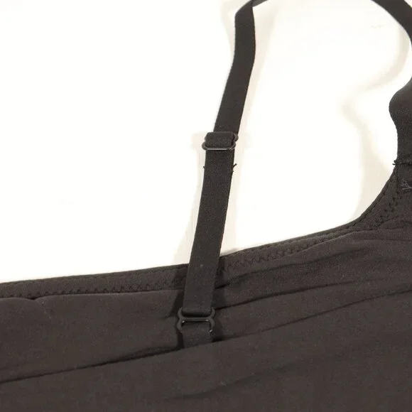 NWT SKIMS Fits Everybody Cropped Cami in Onyx - Picture 7 of 16